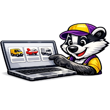 Parcel Badger comparing courier delivery options